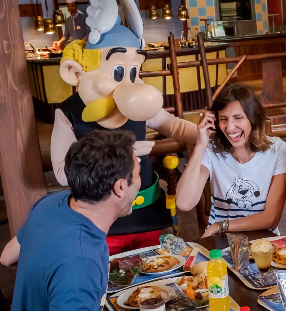 parc asterix couple restaurant